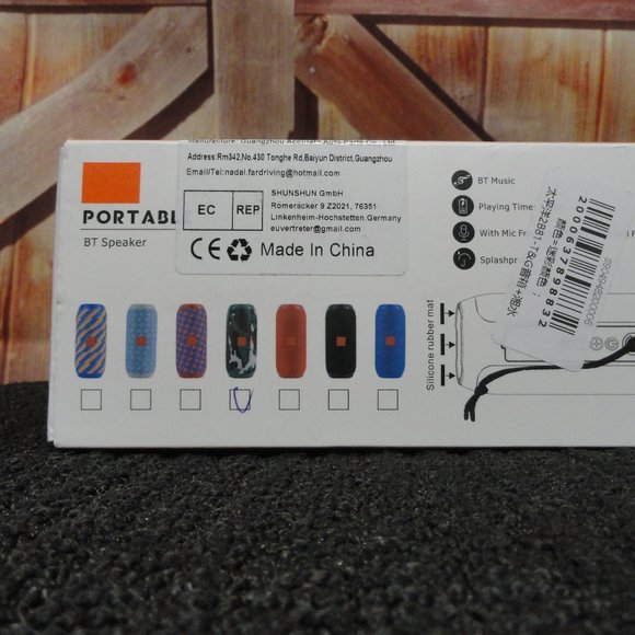 CAMO COLOR portable Bluetooth wireless Stereo Speaker Waterproof~NIP~IPX5 T&G - Picture 3 of 5